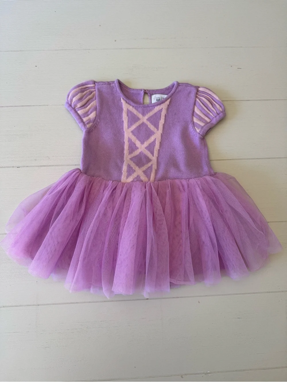 GAP Purple Tulle Princess Rapunzel Dress Costume